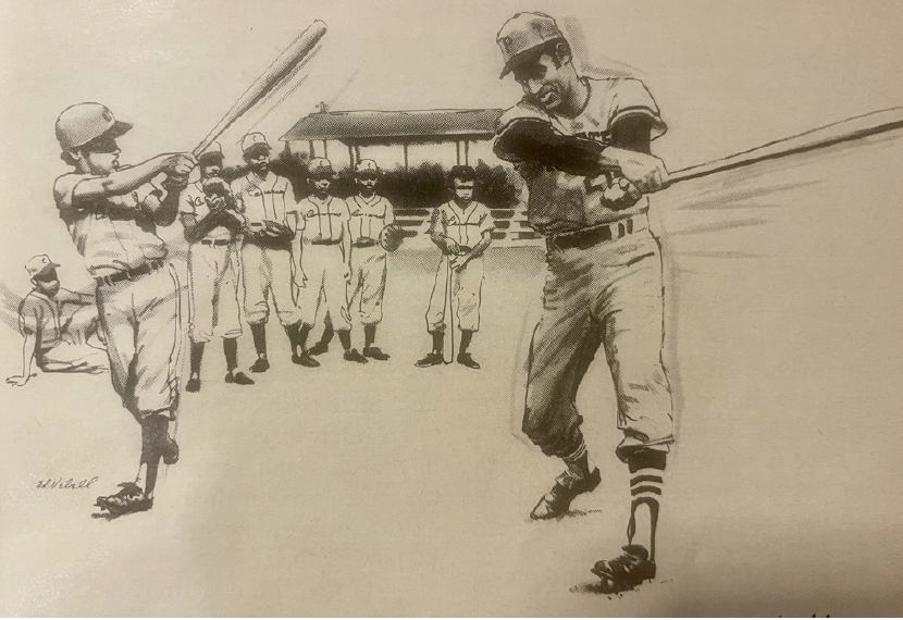 Roberto Clemente sketch from the October 1973 edition of Selecciones del Reader's Digest